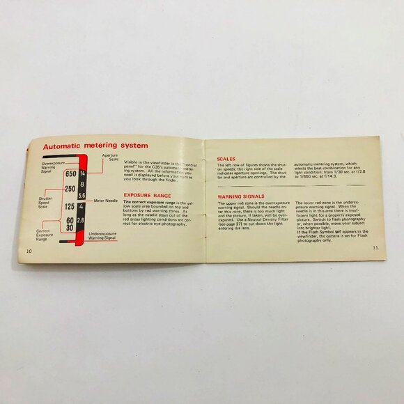 KONICA C35 INSTRUCTION BOOK Great Condition - Picture 3 of 5